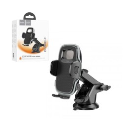 Suporte de Telefone para Carro Hoco H15 Fair Push Preto Suporte de Telefone para Carro Hoco H15 Fair Push Preto